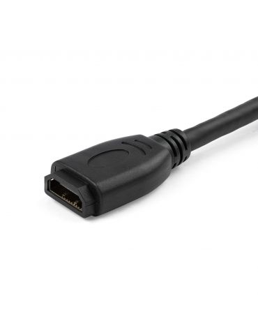 StarTech.com HD2MF6INL cablu HDMI 0,152 m HDMI Tip A (Standard) Negru