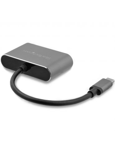 StarTech.com CDP2HDVGA adaptor grafic USB 3840 x 2160 Pixel Negru