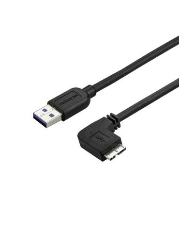 StarTech.com USB3AU50CMRS cabluri USB 0,5 m USB 3.2 Gen 1 (3.1 Gen 1) USB A Micro-USB B Negru - Tik.ro