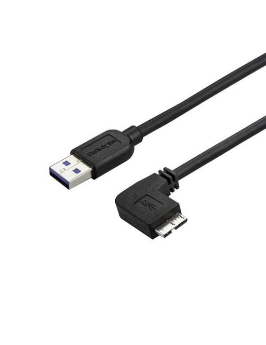 StarTech.com USB3AU50CMRS cabluri USB 0,5 m USB 3.2 Gen 1 (3.1 Gen 1) USB A Micro-USB B Negru
