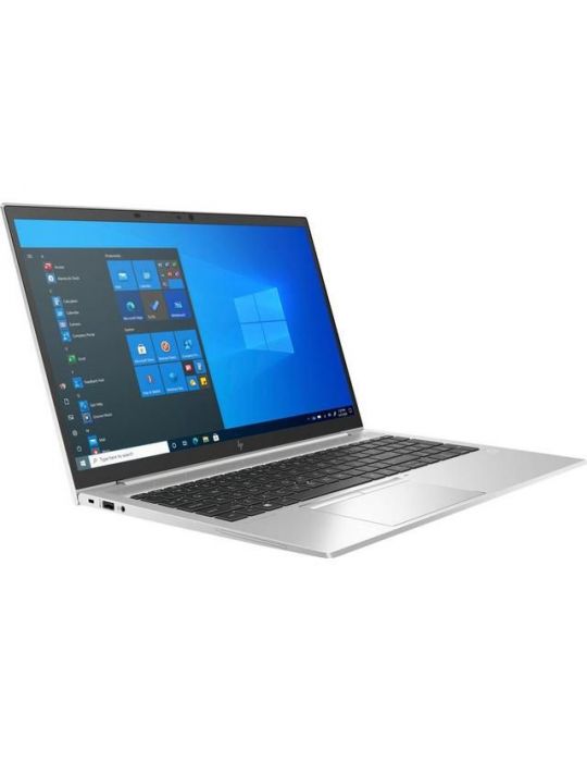 Laptop HP EliteBook 850 G8,Intel Core i7-1165G7,15.6",RAM 16GB,SSD 512GB,Intel Iris Xe Graphics,Win 10 Pro,Silver Hp - 1