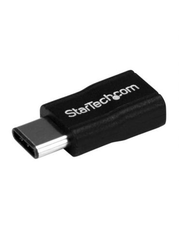StarTech.com USB2CUBADP adaptor mufă cablu USB 2.0 Type-C USB 2.0 Micro-B Negru - Tik.ro