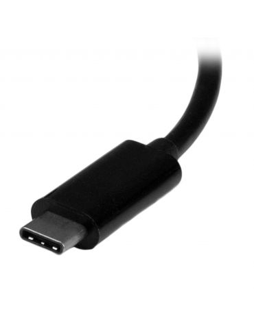 StarTech.com CDPVGDVHDBP adaptor grafic USB 3840 x 2160 Pixel Negru