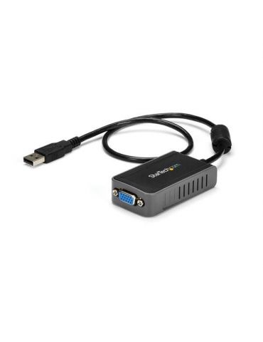 StarTech.com USB2VGAE2 adaptor grafic USB 1600 x 1200 Pixel Negru - Tik.ro