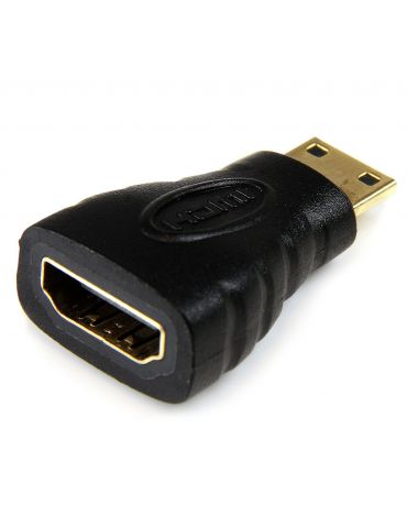 StarTech.com HDACFM adaptor mufă cablu Mini HDMI HDMI Negru - Tik.ro