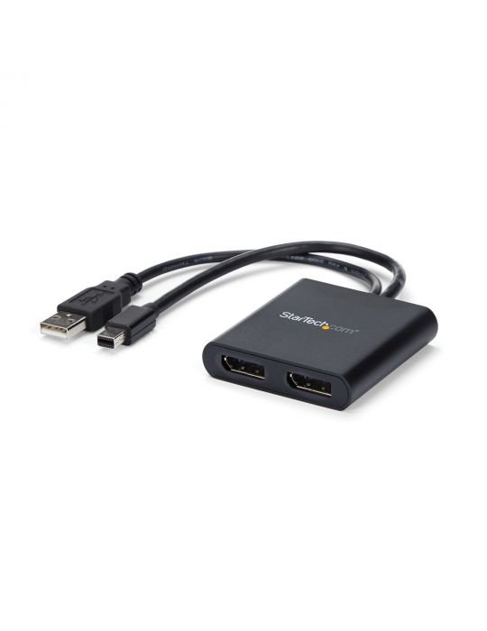 StarTech.com MSTMDP122DP distribuitoare de semnal video Mini DisplayPort 2x DisplayPort