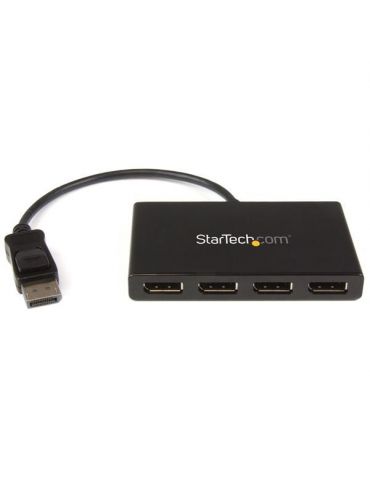 StarTech.com MSTDP124DP distribuitoare de semnal video DisplayPort 4x DisplayPort - Tik.ro