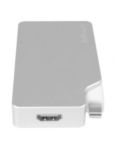 StarTech.com MDPVGDVHD4K adaptor pentru cabluri video 0,11 m Argint