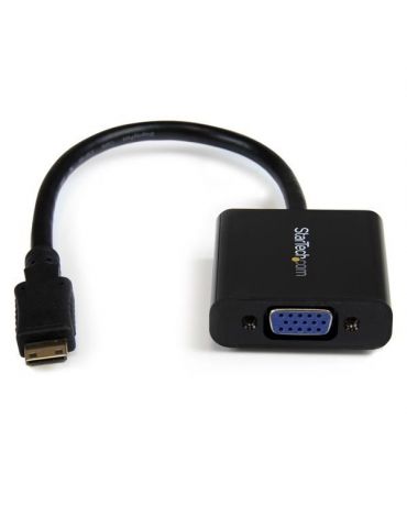 StarTech.com MNHD2VGAE2 adaptor pentru cabluri video 0,203 m Negru - Tik.ro