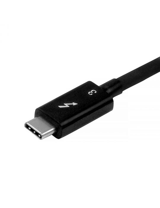 StarTech.com TB32DP2T adaptor grafic USB 5120 x 2880 Pixel Negru, Argint
