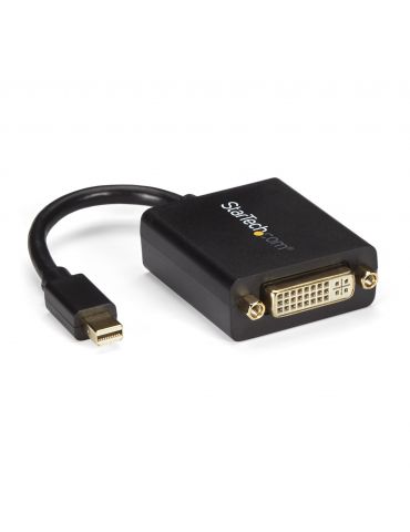 StarTech.com MDP2DVI adaptor pentru cabluri video 0,13 m Mini DisplayPort DVI-I Negru - Tik.ro