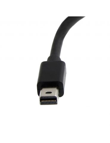 StarTech.com MDP2DVIS adaptor pentru cabluri video 0,12 m Mini DisplayPort DVI-D Negru