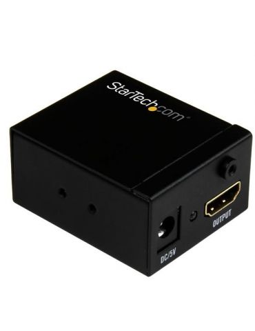 StarTech.com HDBOOST repetoare audio video Repeater AV Negru