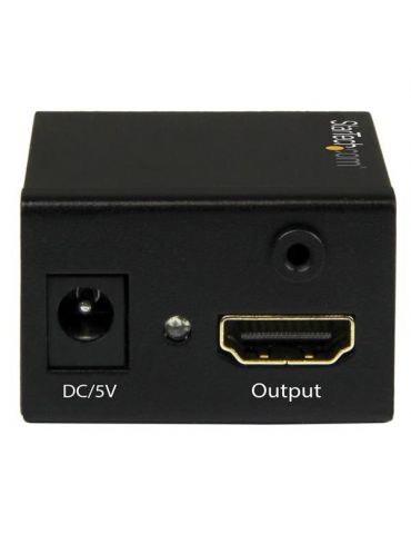 StarTech.com HDBOOST repetoare audio video Repeater AV Negru