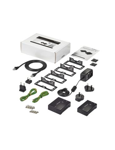 StarTech.com ST121HDBTE repetoare audio video Emițător & receiver AV Negru