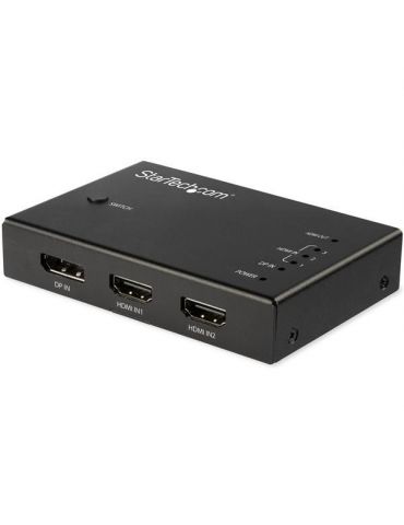 StarTech.com VS421HDDP distribuitoare video HDMI DisplayPort