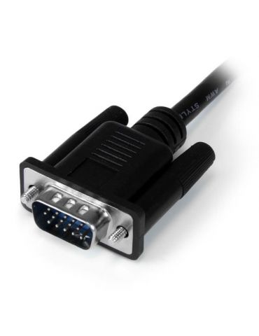 StarTech.com VGA2HDU adaptor pentru cabluri video Negru