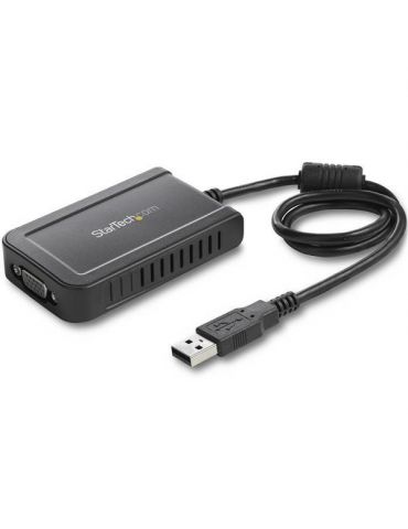 StarTech.com USB2VGAE3 adaptor grafic USB 1920 x 1200 Pixel Negru - Tik.ro