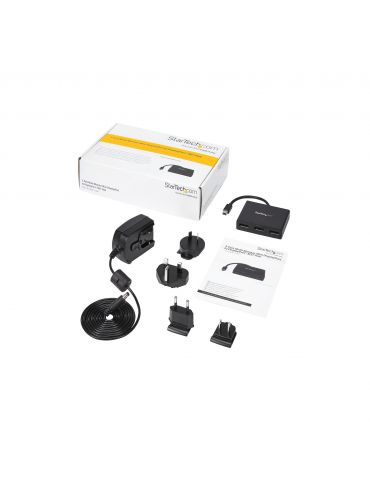 StarTech.com MSTMDP123DP distribuitoare de semnal video Mini DisplayPort 3x DisplayPort