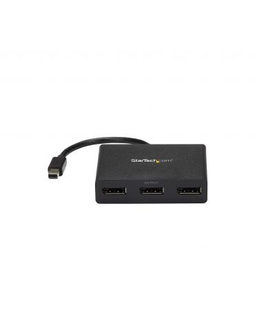 StarTech.com MSTMDP123DP distribuitoare de semnal video Mini DisplayPort 3x DisplayPort