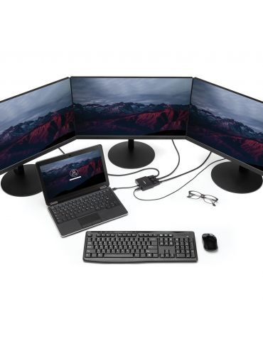 StarTech.com MSTMDP123DP distribuitoare de semnal video Mini DisplayPort 3x DisplayPort