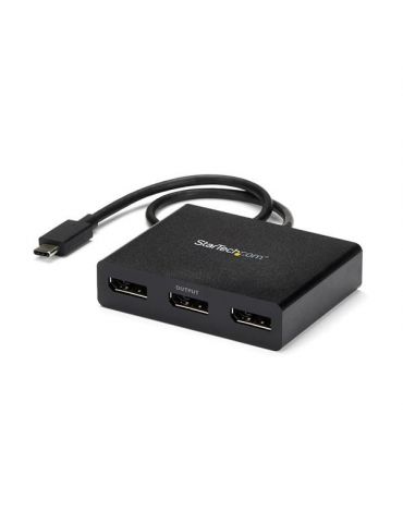 StarTech.com MSTCDP123DP adaptor grafic USB 3840 x 2160 Pixel Negru - Tik.ro
