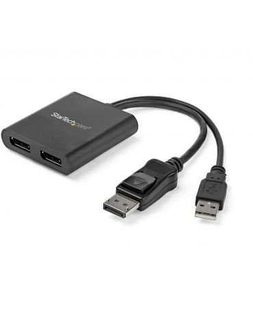 StarTech.com MSTDP122DP distribuitoare de semnal video DisplayPort 2x DisplayPort