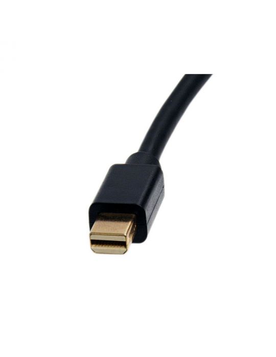 StarTech.com MDP2HDMI adaptor pentru cabluri video 0,13 m Mini DisplayPort HDMI Tip A (Standard) Negru