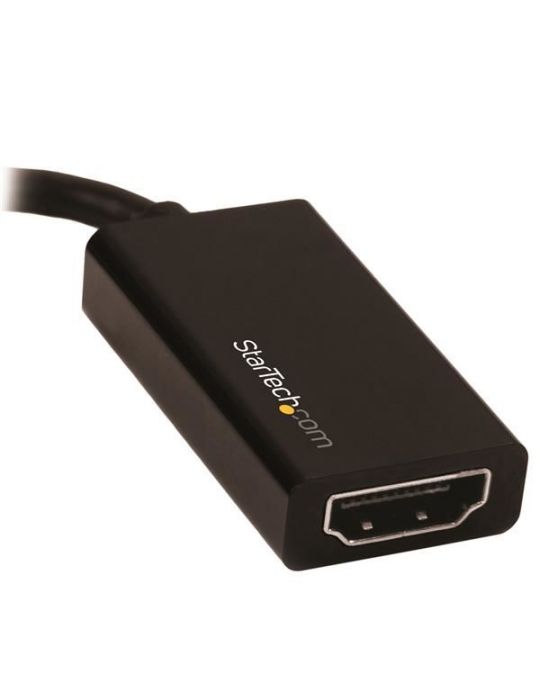 StarTech.com MDP2HD4K60S adaptor pentru cabluri video 0,148 m Mini DisplayPort HDMI Negru