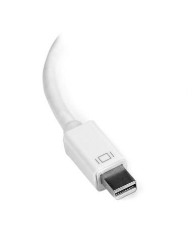 StarTech.com MDP2HD4KSW adaptor pentru cabluri video 0,15 m Mini DisplayPort HDMI Alb