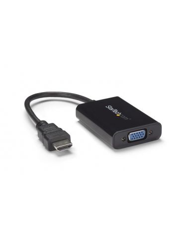 StarTech.com HD2VGAA2 adaptor pentru cabluri video Negru - Tik.ro