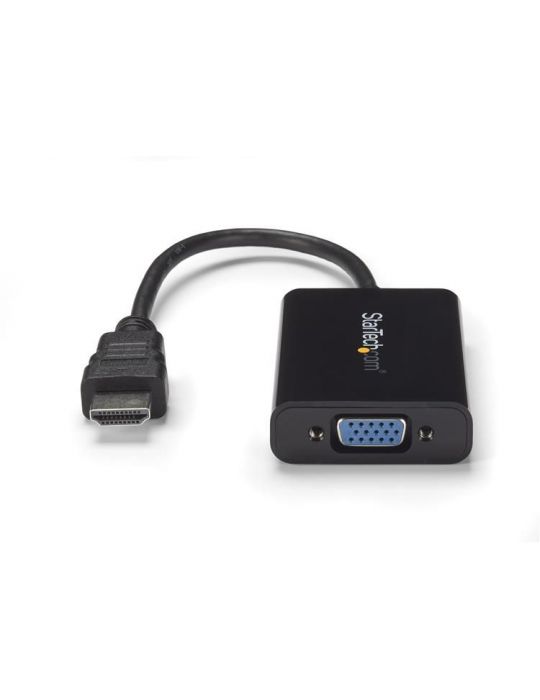 StarTech.com HD2VGAA2 adaptor pentru cabluri video Negru