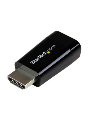 StarTech.com HD2VGAMICRO adaptor mufă cablu Negru - Tik.ro