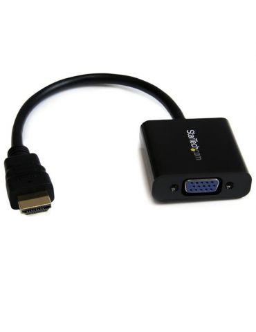 StarTech.com HD2VGAE2 adaptor pentru cabluri video Negru - Tik.ro