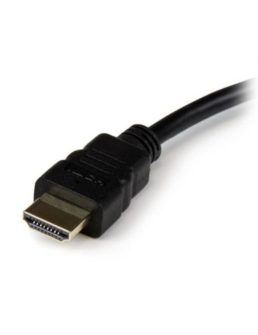StarTech.com HD2VGAE2 adaptor pentru cabluri video Negru
