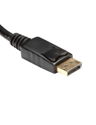 StarTech.com DP2HDMI2 adaptor pentru cabluri video 0,21 m DisplayPort HDMI Negru