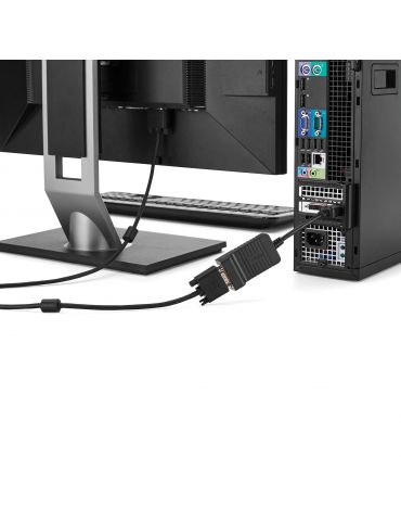 StarTech.com DP2VGA adaptor pentru cabluri video 0,08 m DisplayPort VGA (D-Sub) Negru