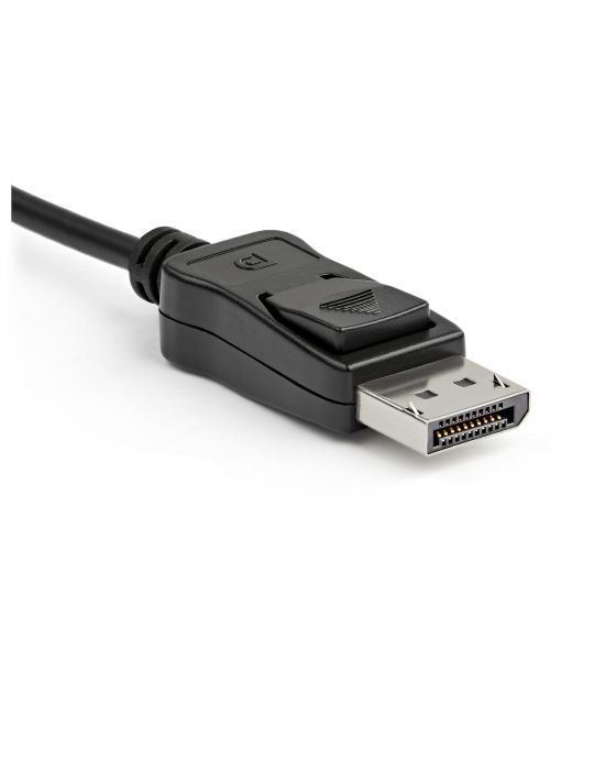 StarTech.com DP2HD4K60S adaptor pentru cabluri video 0,215 m DisplayPort HDMI Negru