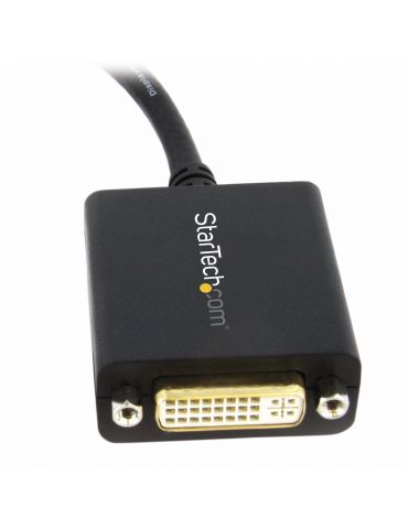 StarTech.com DP2DVI2 adaptor pentru cabluri video 0,152 m DisplayPort DVI-I Negru