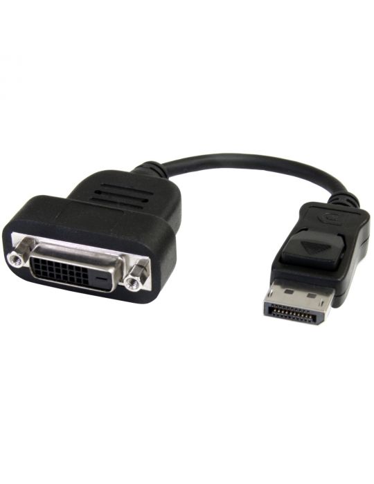 StarTech.com DP2DVIS adaptor pentru cabluri video 0,2 m DisplayPort DVI-D Negru