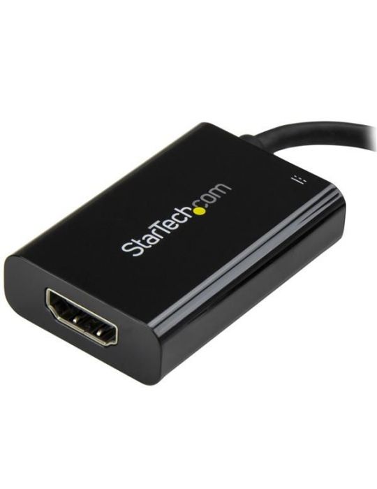 StarTech.com CDP2HDUCP adaptor grafic USB 3840 x 2160 Pixel Negru