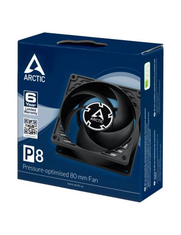 ARCTIC P8 Carcasă calculator Distracţie 8 cm Negru