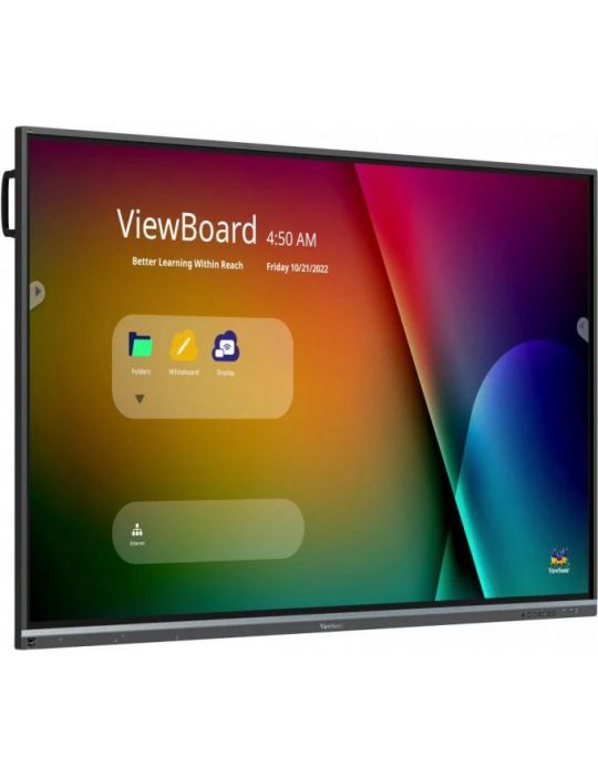 Viewsonic IFP8650-5F interactive whiteboard 2,18 m (86") 3840 x 2160 Pixel Ecran tactil Negru HDMI