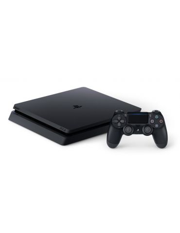 Sony PlayStation 4 Slim 500GB 500 Giga Bites Wi-Fi Negru - Tik.ro
