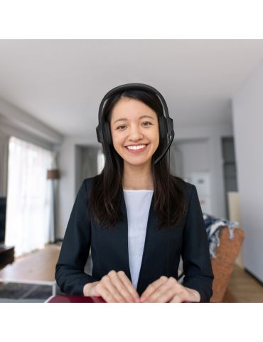 Logitech H390 Căști Prin cablu Bandă de fixare pe cap Birou Call center USB Tip-A Negru