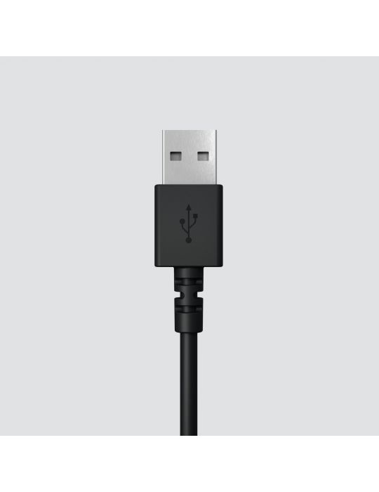 Logitech H390 Căști Prin cablu Bandă de fixare pe cap Birou Call center USB Tip-A Negru