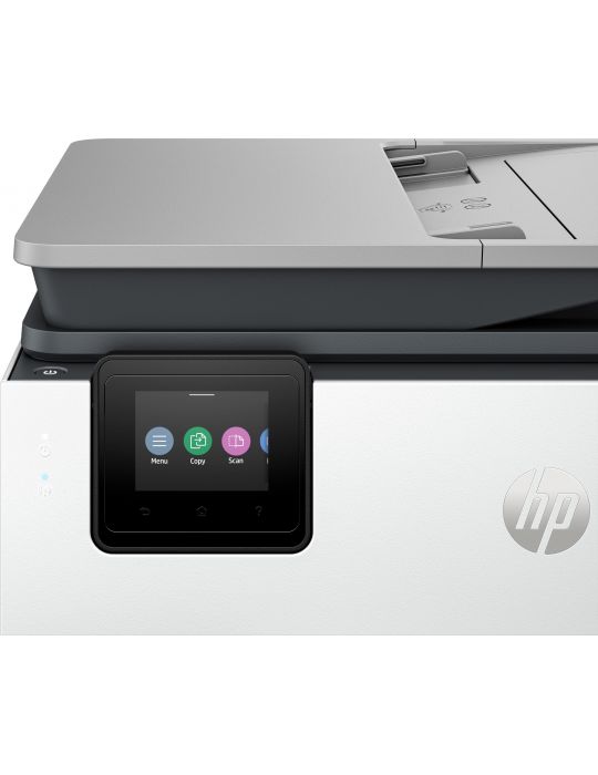 HP OfficeJet Pro Imprimantă HP 8122e All-in-One, Color, Imprimanta pentru Acasă, Imprimare, copiere, scanare, Alimentator