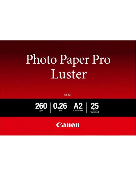 Canon 6211B026 hârtii fotografică A2 Alb