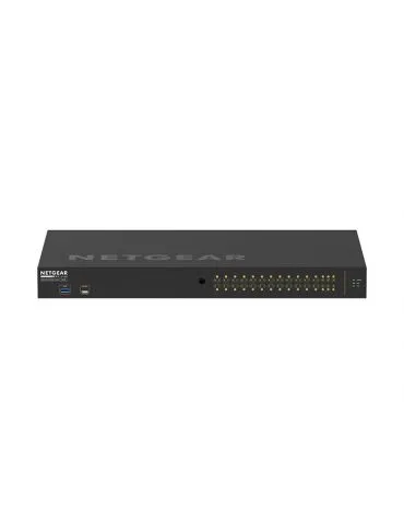 NETGEAR GSM4230P-100EUS switch-uri Gestionate L2 L3 Gigabit Ethernet (10 100 1000) Power over Ethernet (PoE) Suport 1U Negru - Tik.ro
