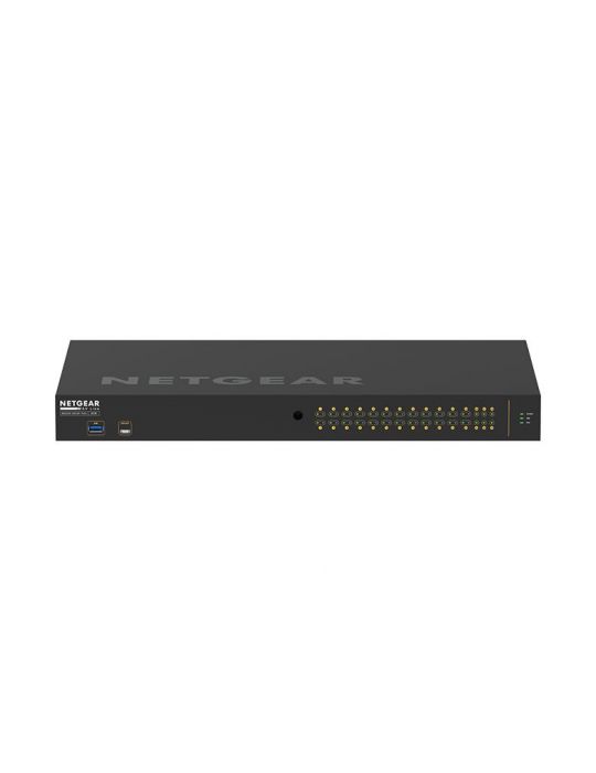 NETGEAR GSM4230P-100EUS switch-uri Gestionate L2 L3 Gigabit Ethernet (10 100 1000) Power over Ethernet (PoE) Suport 1U Negru